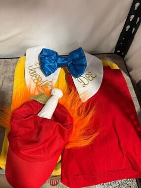 Reversible Tweedle Dee/Dum Human Costume & Tweedle Dum Pet Costume
